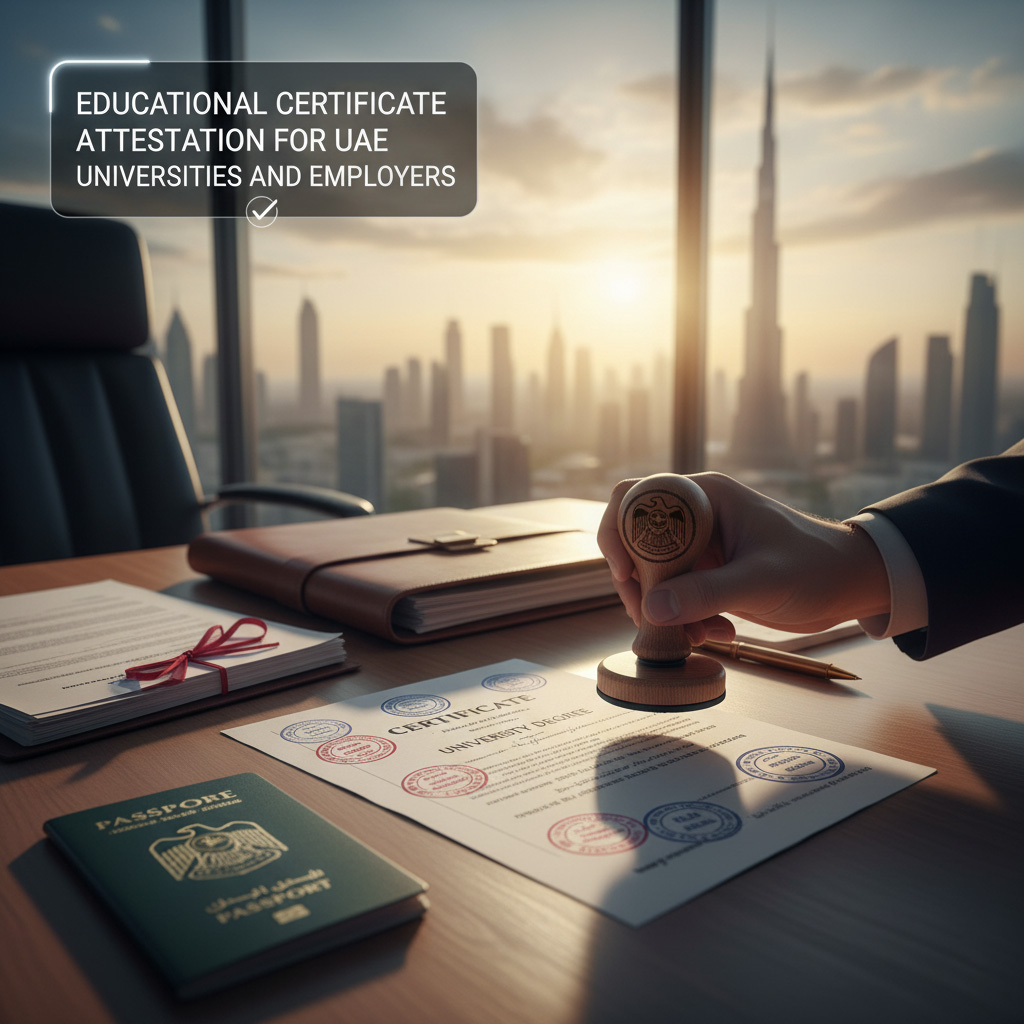Educational Certificate Attestation for UAE Universities and Employers